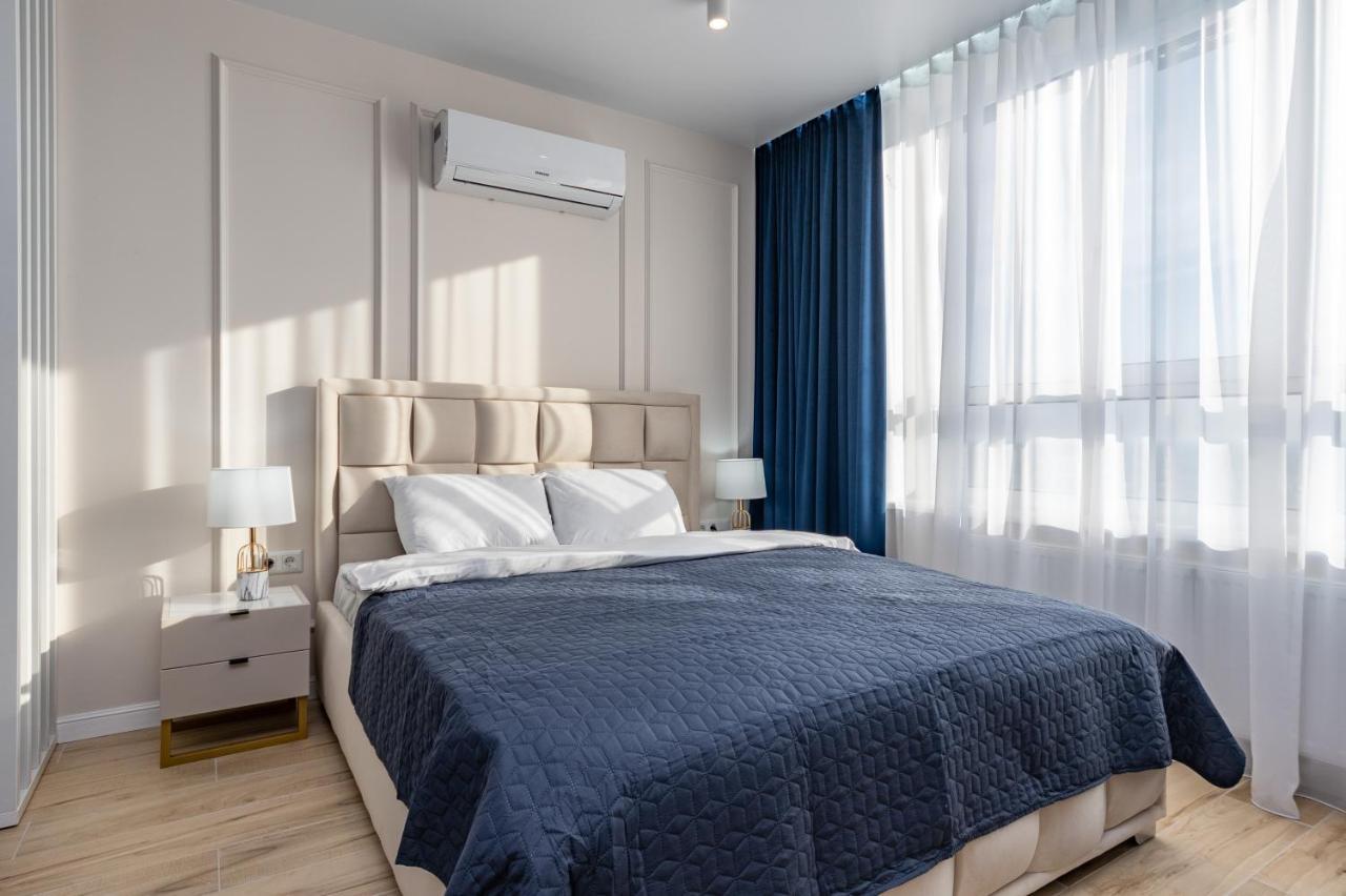 Flatrent Olympic Park, Метро Бориспільська Поруч! เคียฟ ภายนอก รูปภาพ