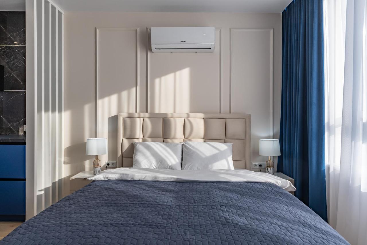 Flatrent Olympic Park, Метро Бориспільська Поруч! เคียฟ ภายนอก รูปภาพ