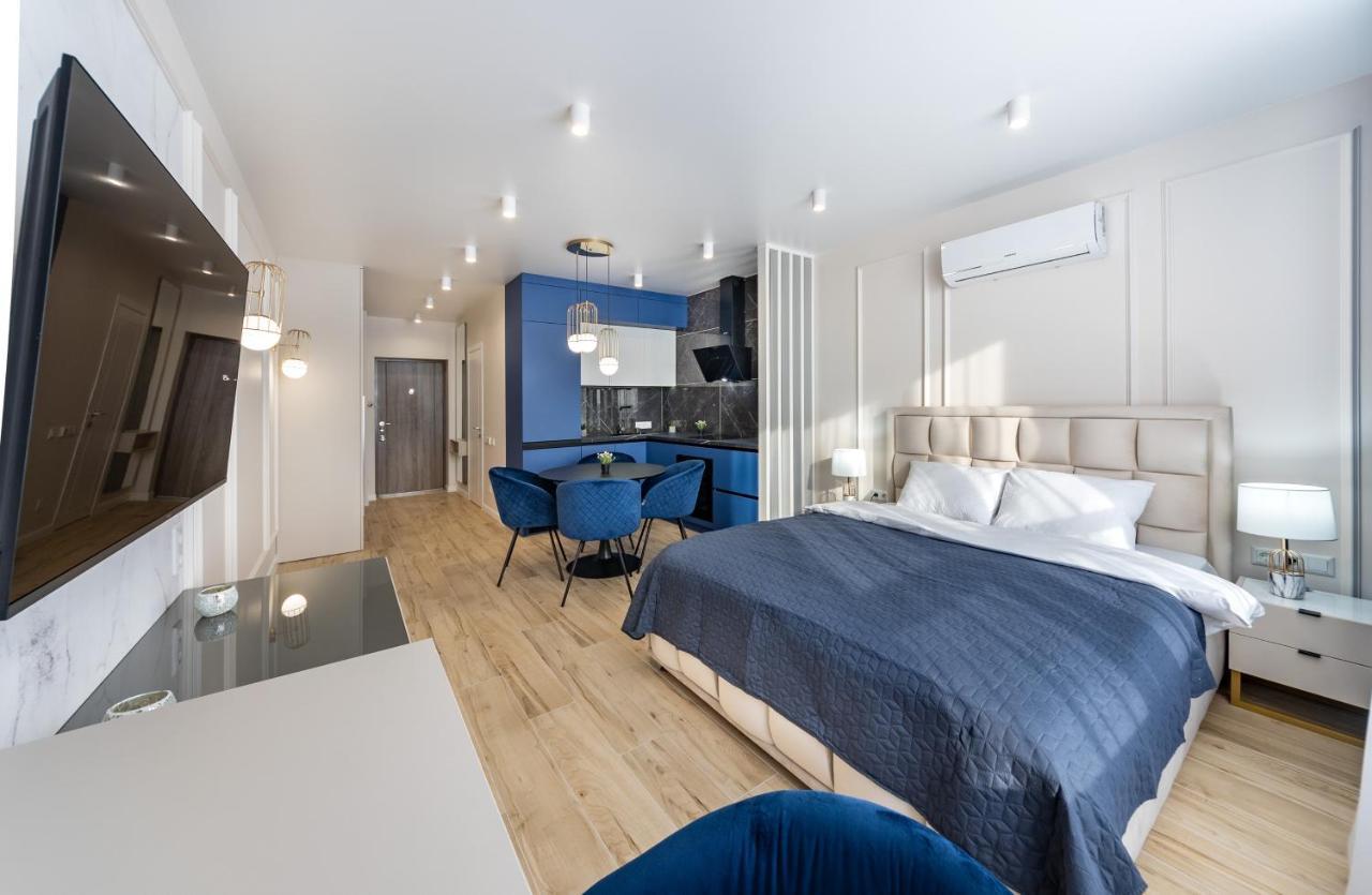 Flatrent Olympic Park, Метро Бориспільська Поруч! เคียฟ ภายนอก รูปภาพ