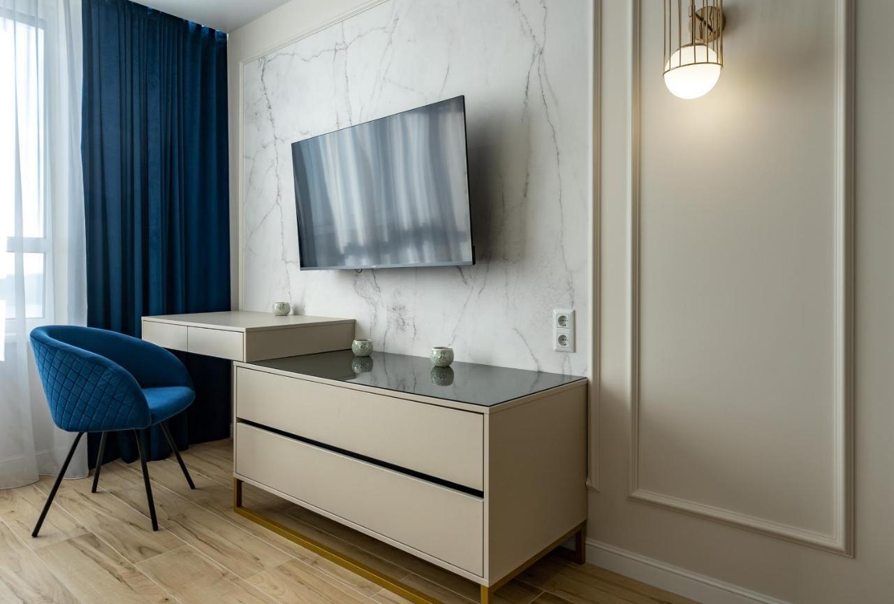 Flatrent Olympic Park, Метро Бориспільська Поруч! เคียฟ ภายนอก รูปภาพ