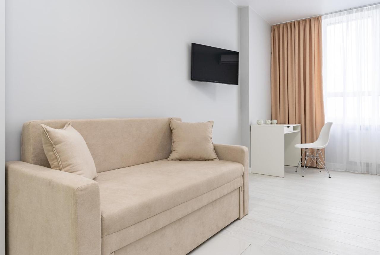 Flatrent Olympic Park, Метро Бориспільська Поруч! เคียฟ ภายนอก รูปภาพ