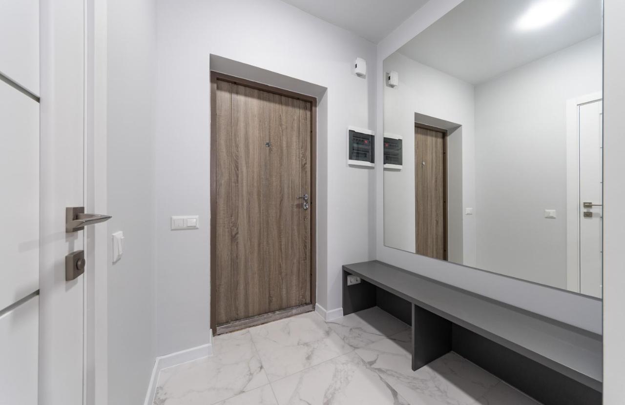 Flatrent Olympic Park, Метро Бориспільська Поруч! เคียฟ ภายนอก รูปภาพ