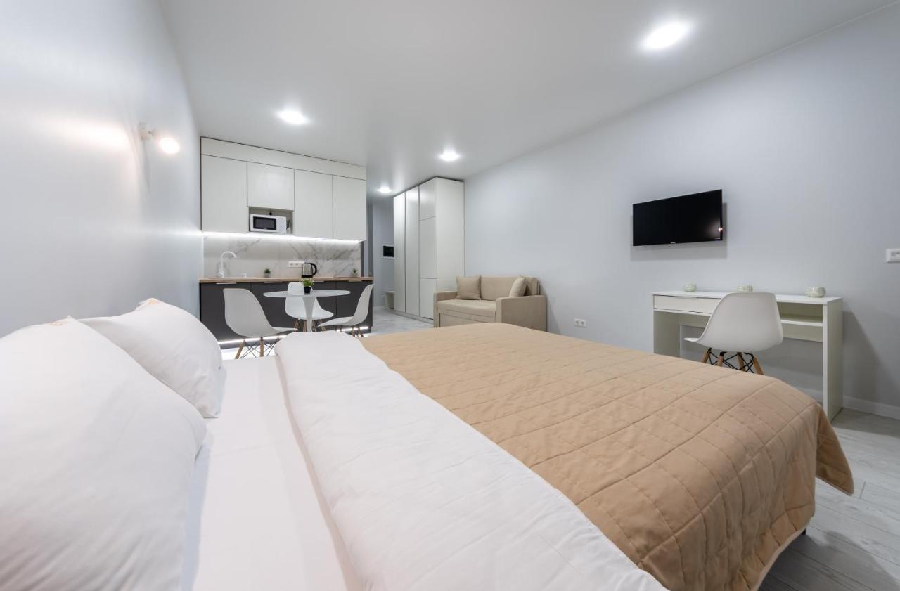 Flatrent Olympic Park, Метро Бориспільська Поруч! เคียฟ ภายนอก รูปภาพ