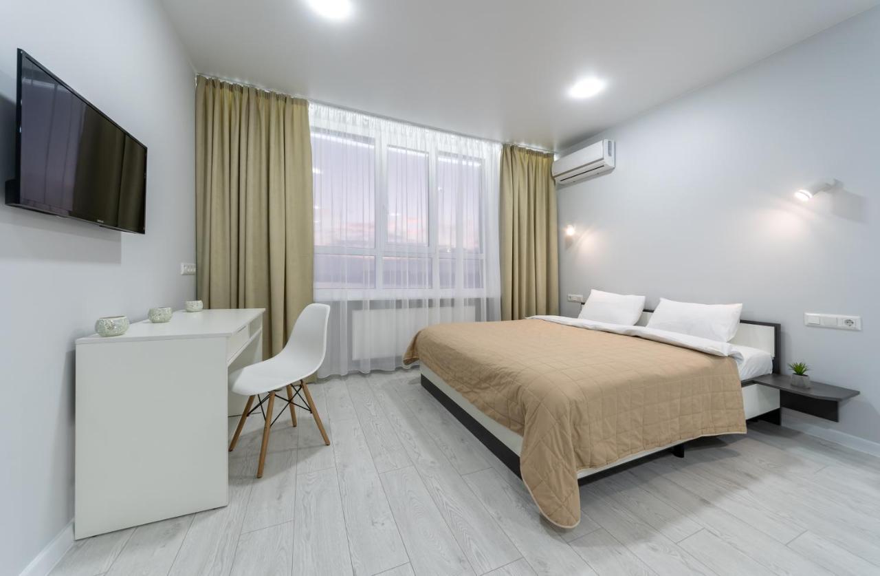 Flatrent Olympic Park, Метро Бориспільська Поруч! เคียฟ ภายนอก รูปภาพ