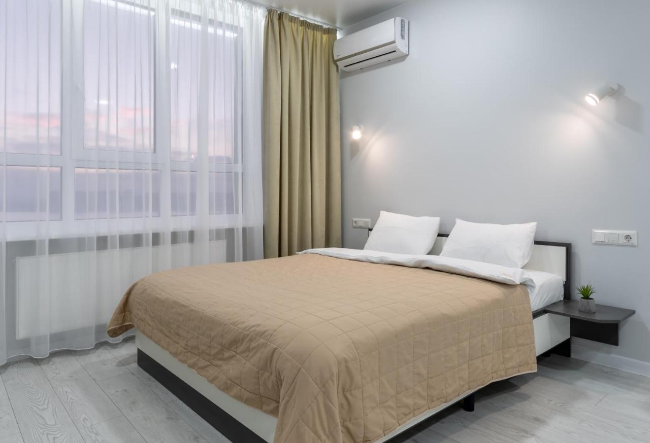 Flatrent Olympic Park, Метро Бориспільська Поруч! เคียฟ ภายนอก รูปภาพ