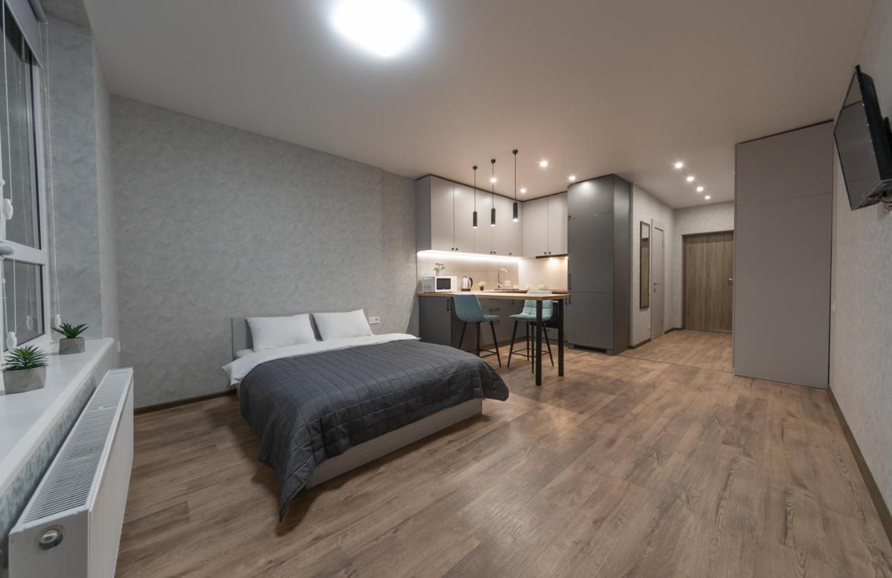 Flatrent Olympic Park, Метро Бориспільська Поруч! เคียฟ ภายนอก รูปภาพ