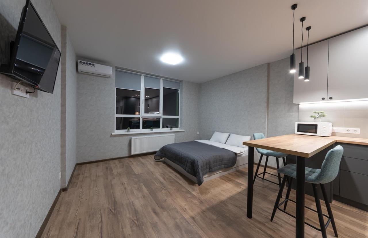 Flatrent Olympic Park, Метро Бориспільська Поруч! เคียฟ ภายนอก รูปภาพ