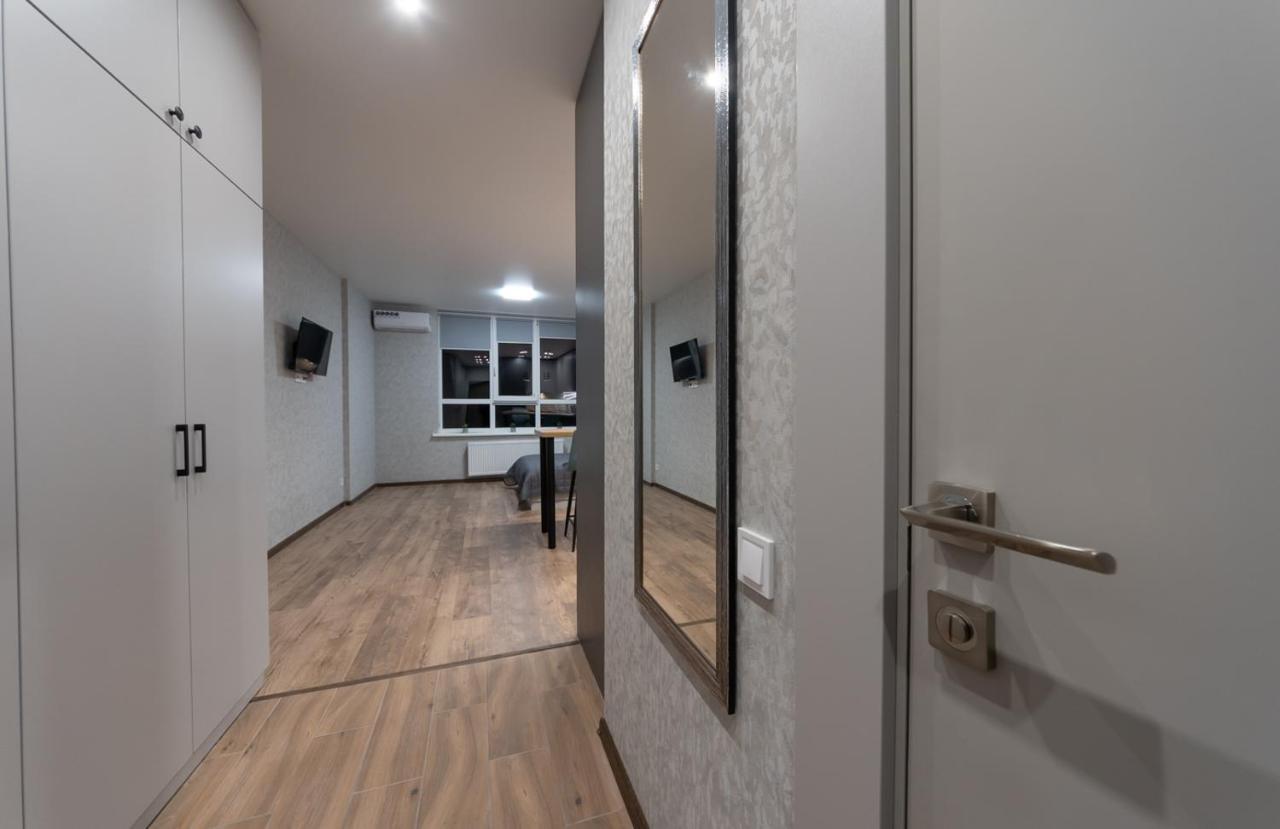 Flatrent Olympic Park, Метро Бориспільська Поруч! เคียฟ ภายนอก รูปภาพ