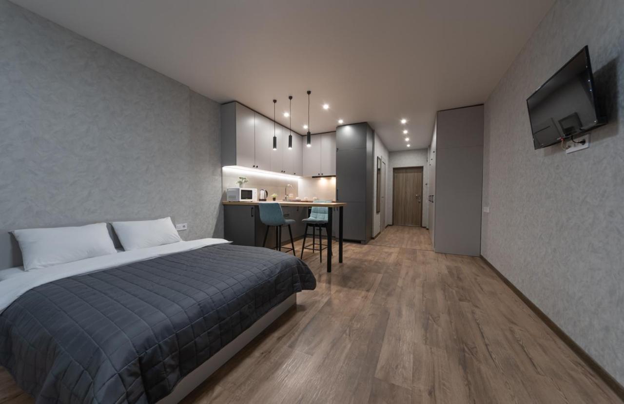 Flatrent Olympic Park, Метро Бориспільська Поруч! เคียฟ ภายนอก รูปภาพ