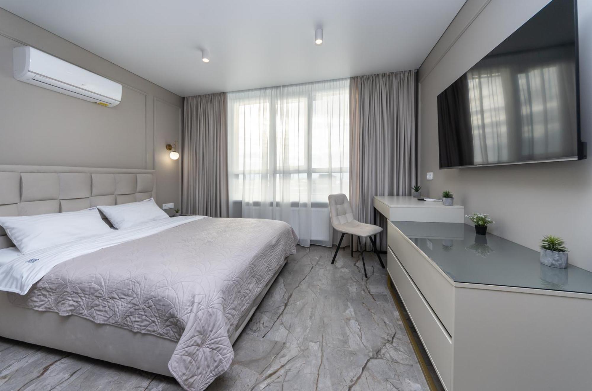 Flatrent Olympic Park, Метро Бориспільська Поруч! เคียฟ ภายนอก รูปภาพ