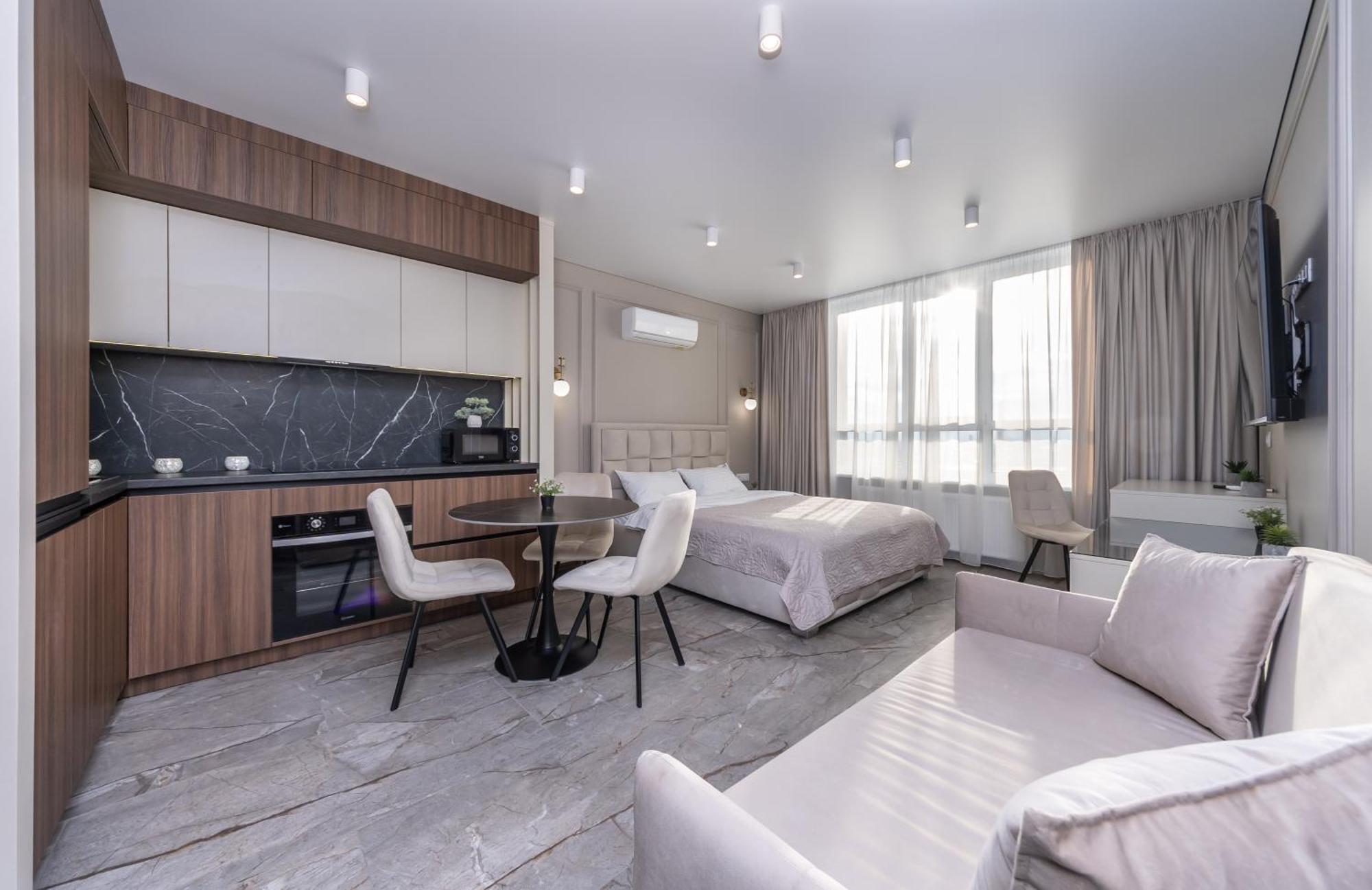 Flatrent Olympic Park, Метро Бориспільська Поруч! เคียฟ ภายนอก รูปภาพ