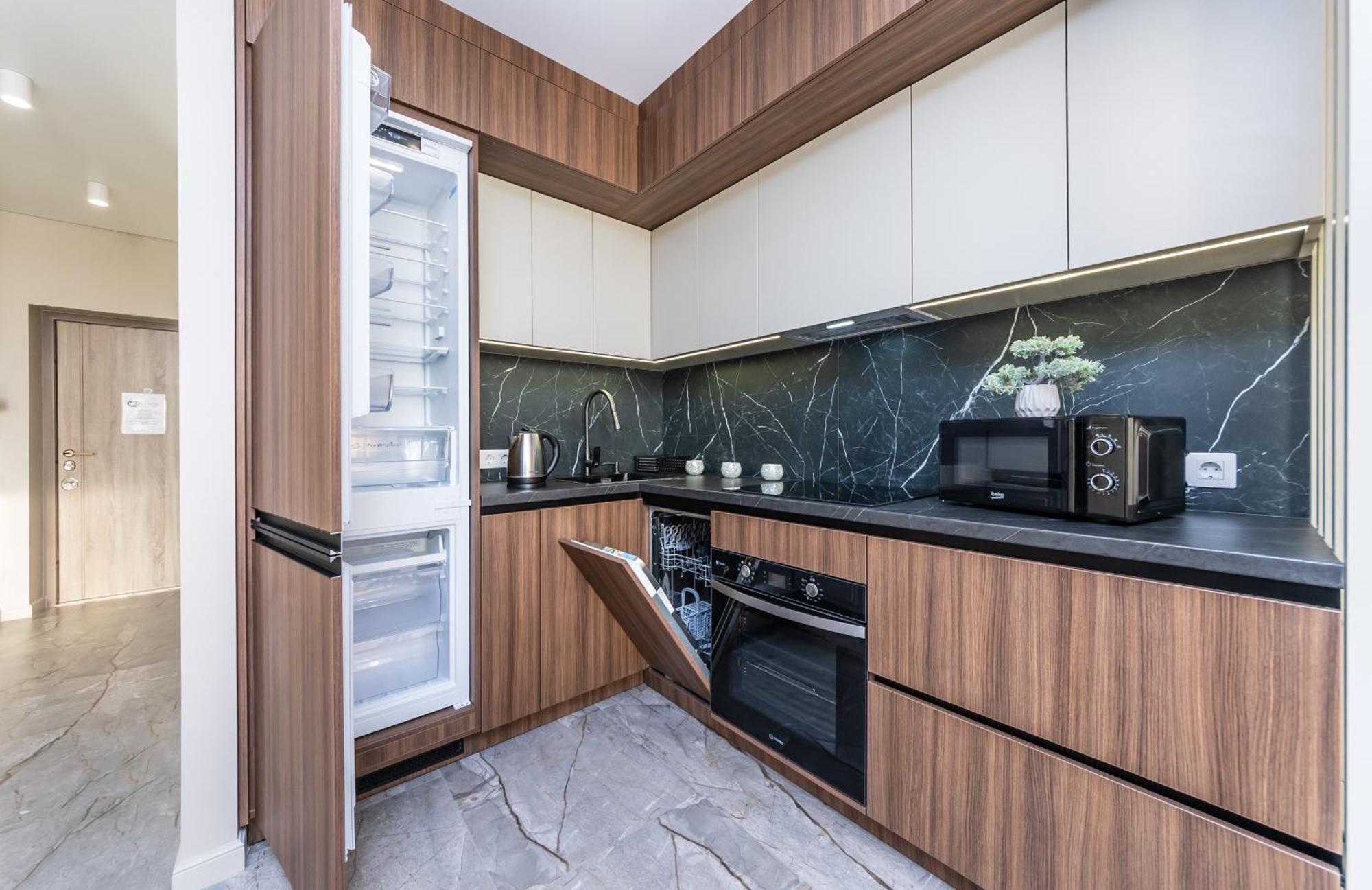 Flatrent Olympic Park, Метро Бориспільська Поруч! เคียฟ ภายนอก รูปภาพ